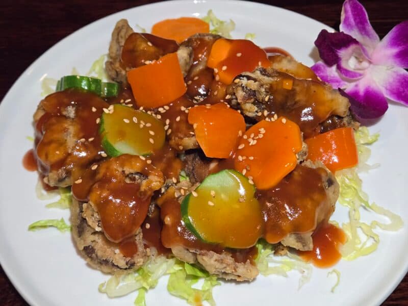 Korean Crispy Mushrooms