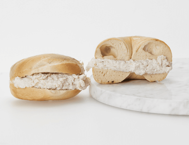 White Fish Salad Sandwich