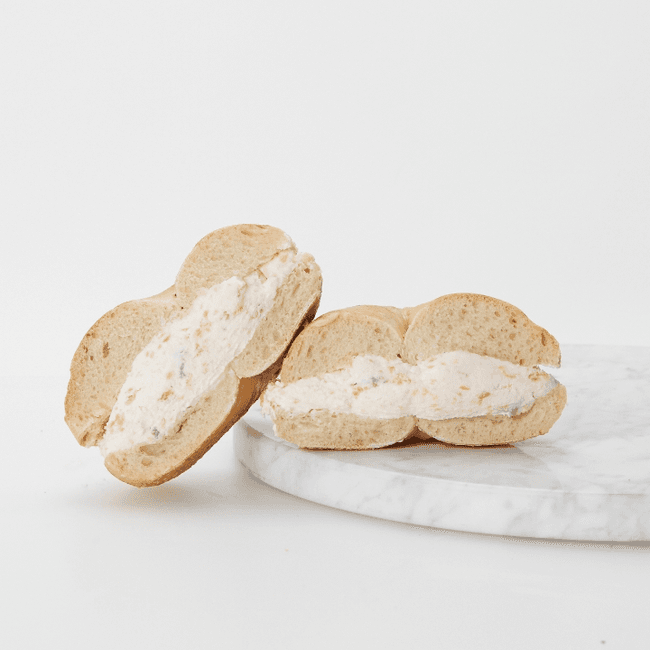 Lox Cream Cheese Sandwich