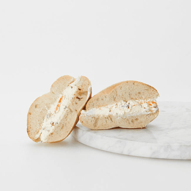 Vegetable Cream Cheese Sandwich