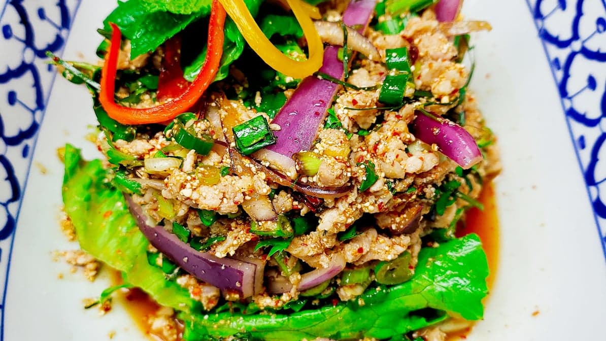 Larb Gai (Spicy Thai Chicken Salad)