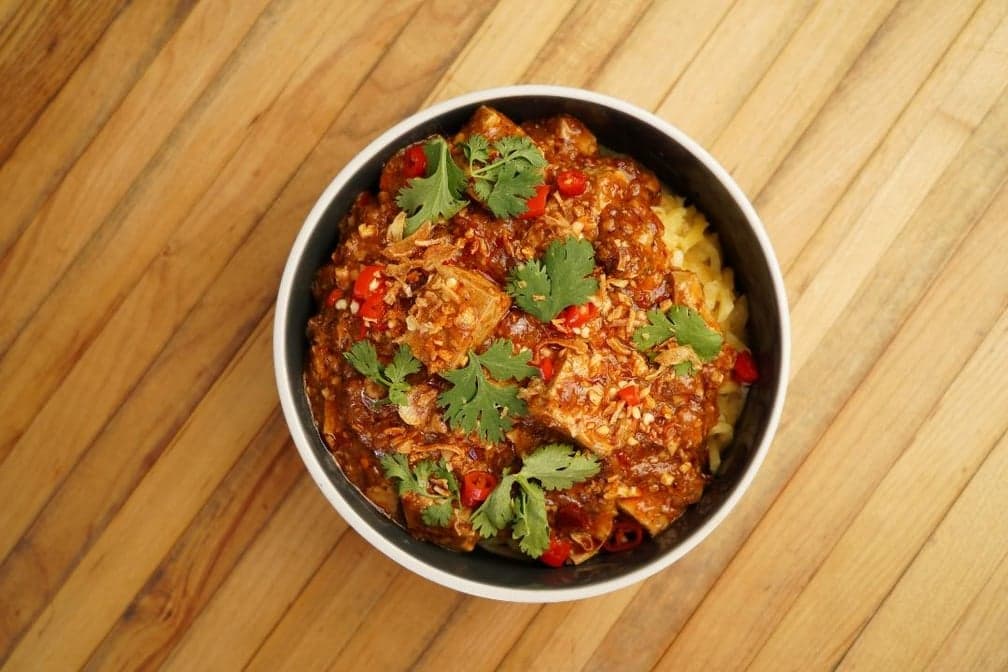 Szechuan Tofu Noodles