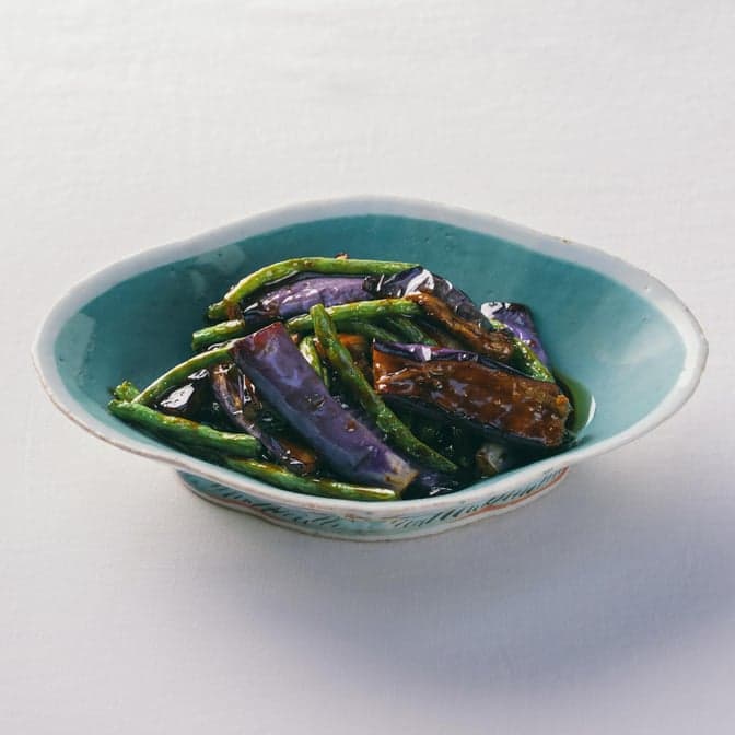 Eggplants and String Beans 四川双素