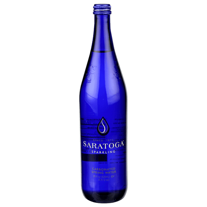 Saratoga Sparkling Water Bottle