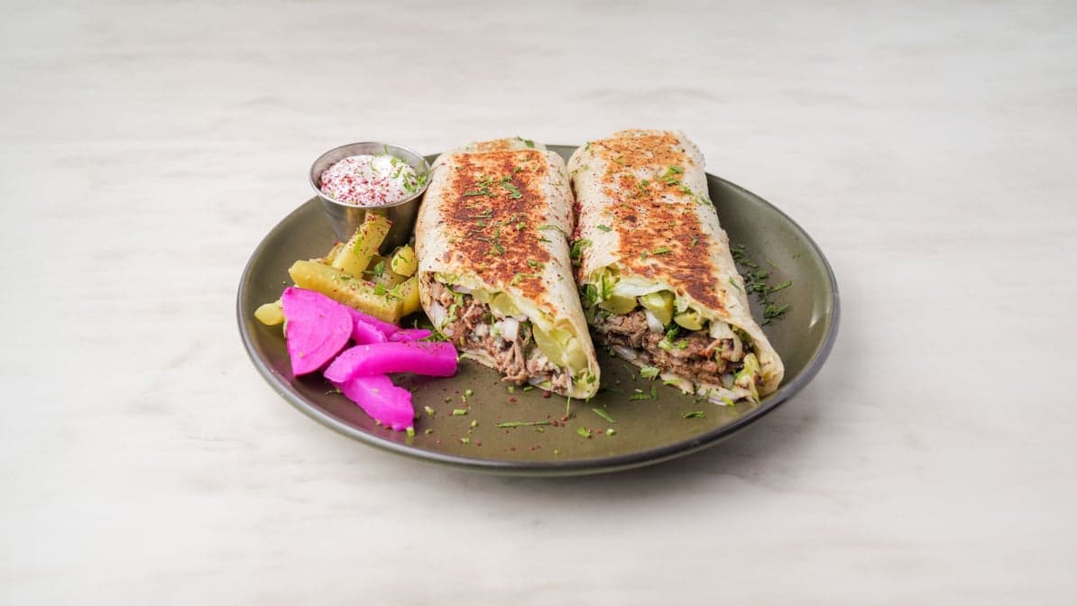 BEEF Shawarma - SANDWICH