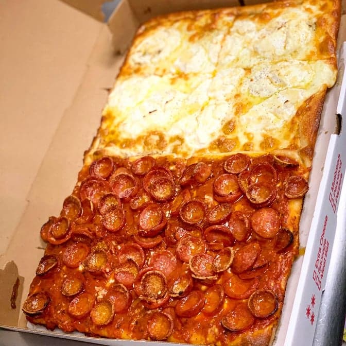 Half Pepperoni & Half (Any Option)