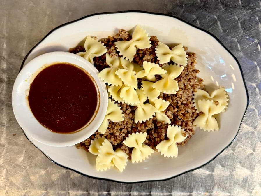 Kasha Varnishkes W/Mushroom Gravy