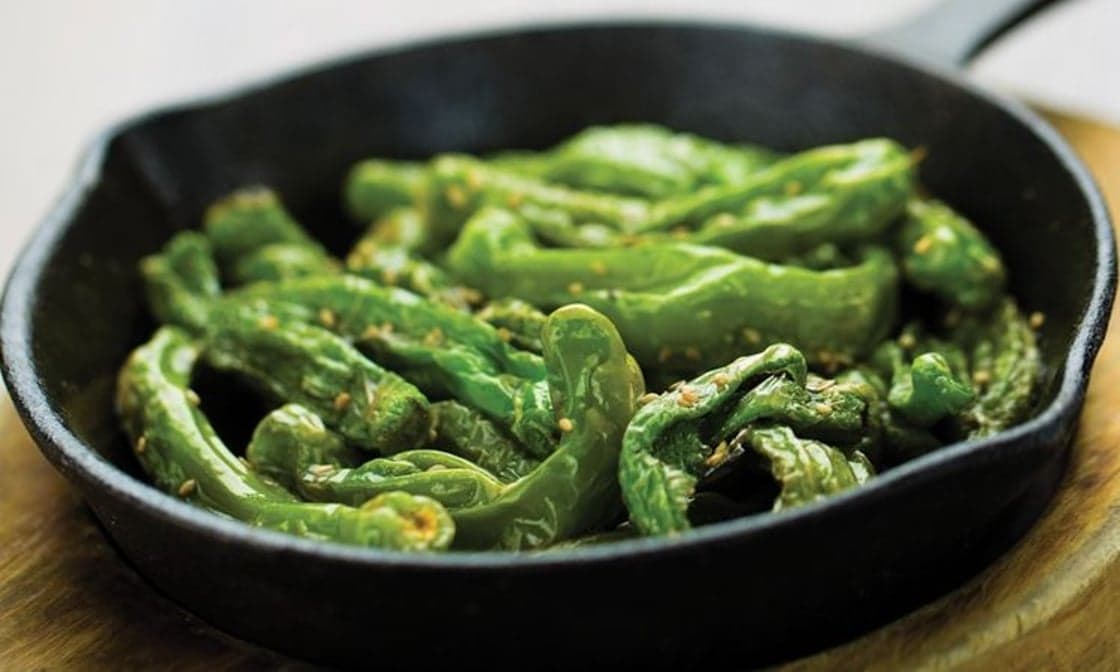 Yuzu Shishito Peppers