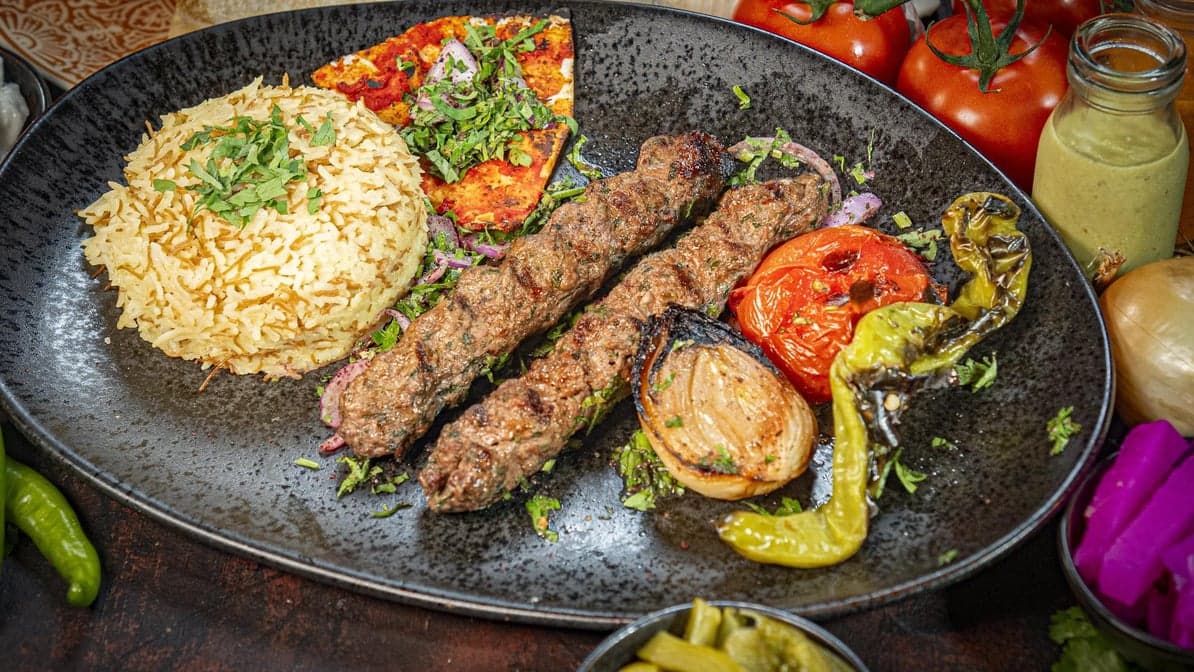 Grilled Kafta Kebab