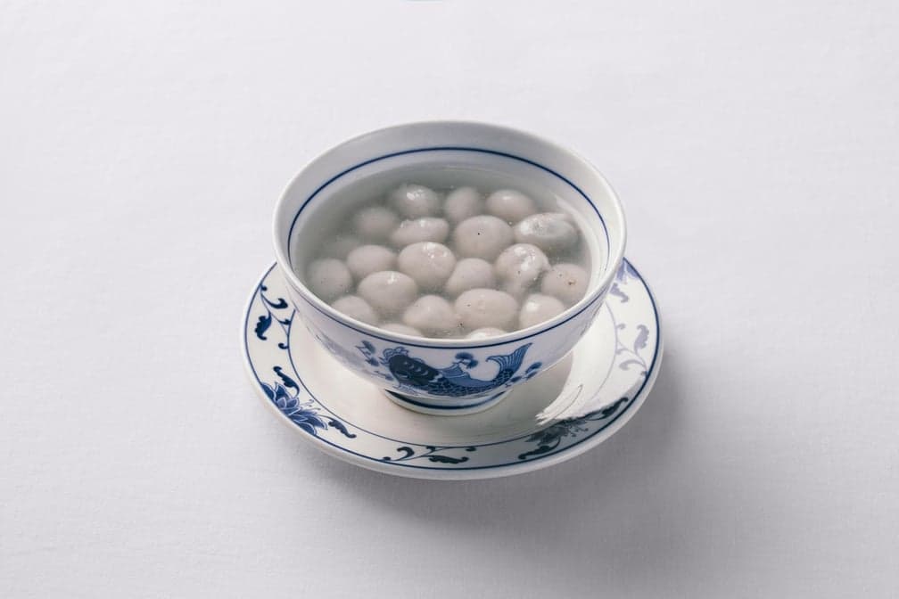 Rice Wine Soup with Rice Balls 酒酿圆子