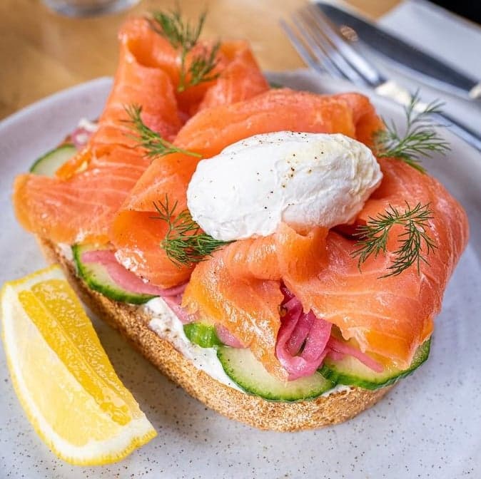 Smoked Salmon Toast