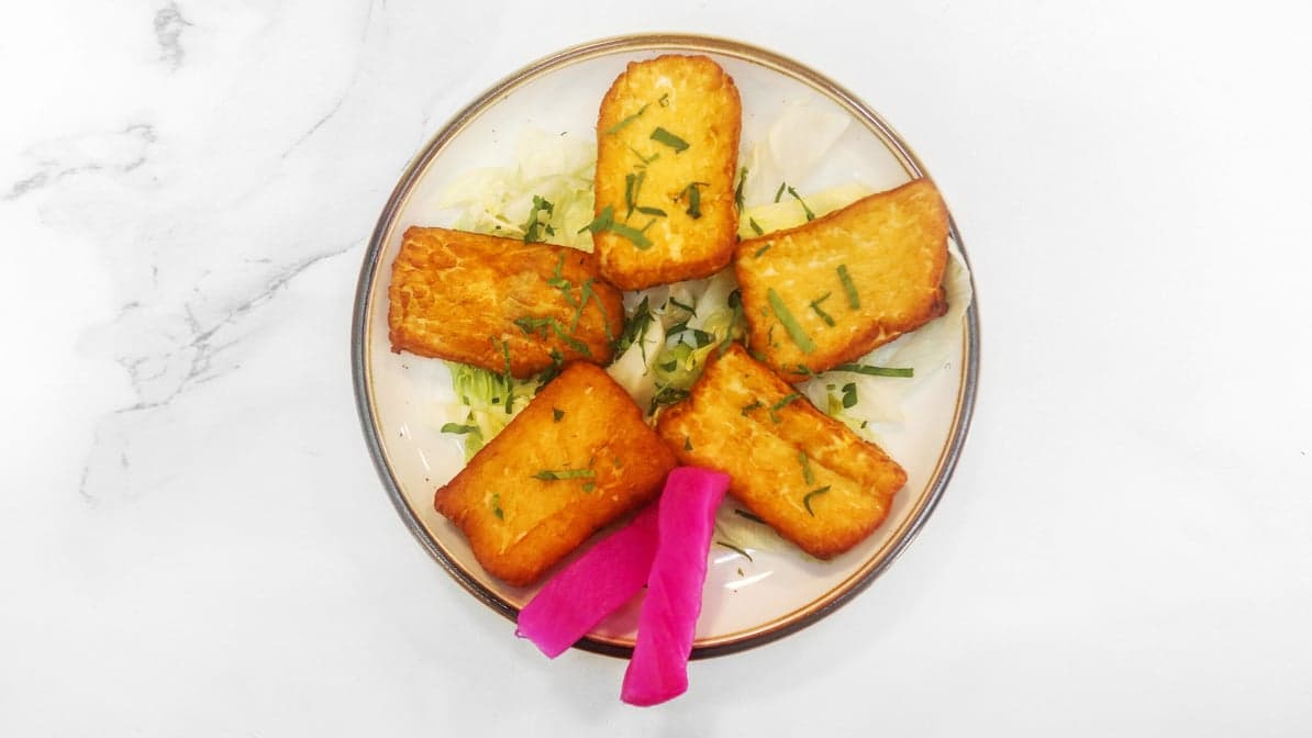 Fried Halloumi Cheese