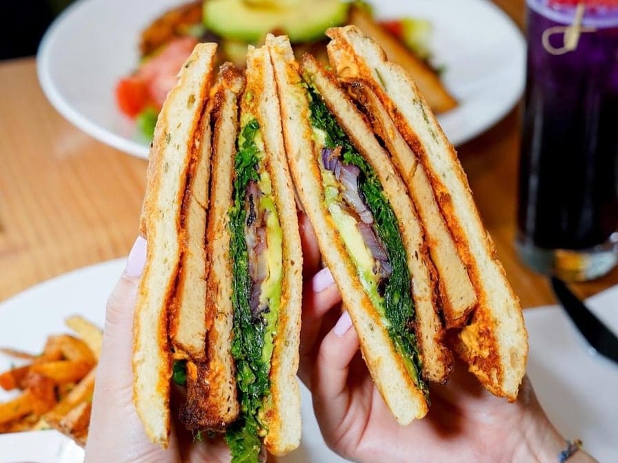 Cajun Seitan Sandwich
