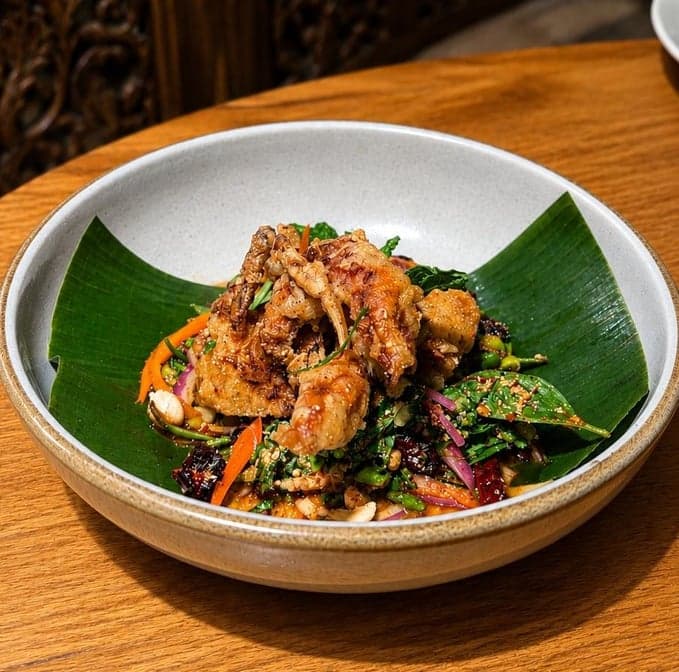 Soft Shell Crab Larb