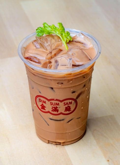 Iced HK Style Coffee and Milk Tea 冰鸳鸯