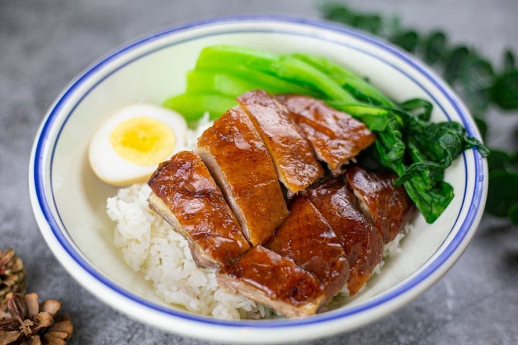 Roast Duck Over Rice 火鸭饭