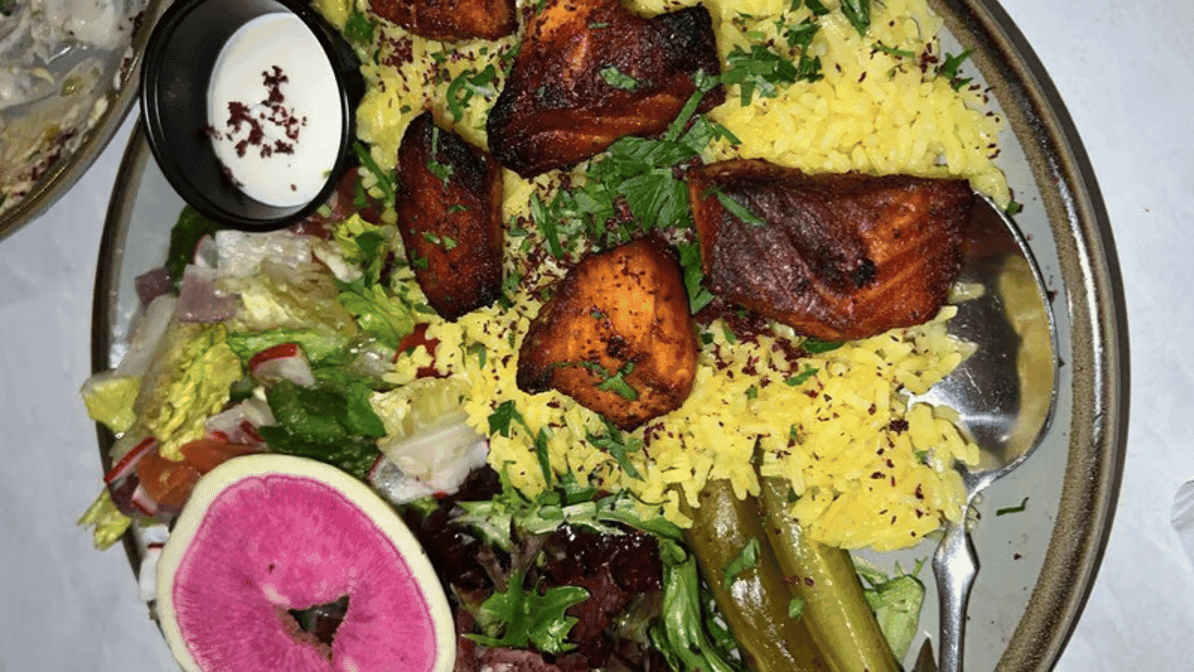 Salmon Kebab