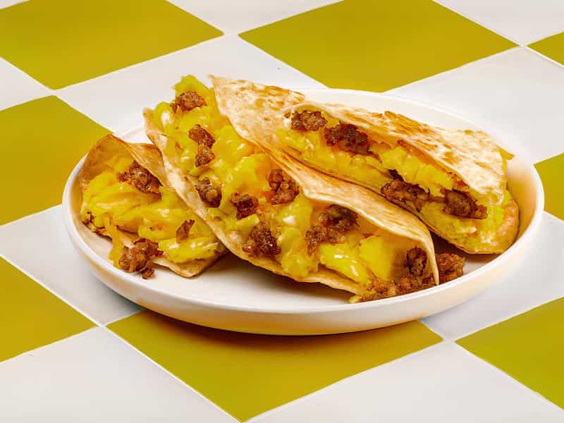 Sausage Breakfast Quesadilla