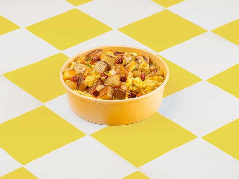 Chorizo Breakfast Burrito Bowl