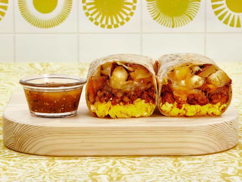 Chorizo Breakfast Burrito
