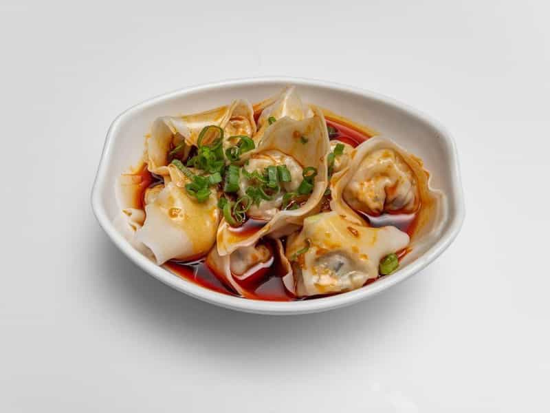 Vegetable Wonton in Chili Oil 素红油抄手