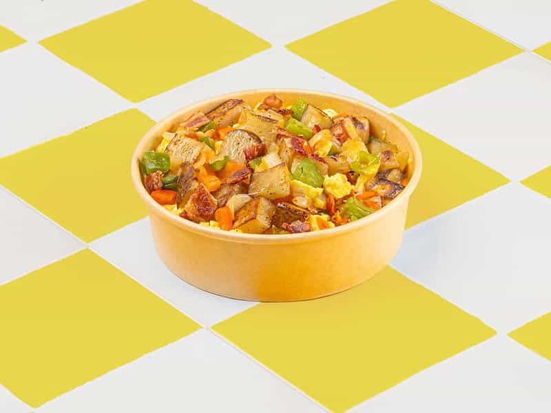 Bacon Breakfast Burrito Bowl