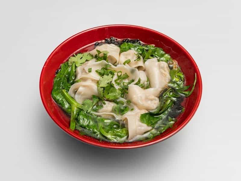 Vegetable Wonton Soup 素云吞汤