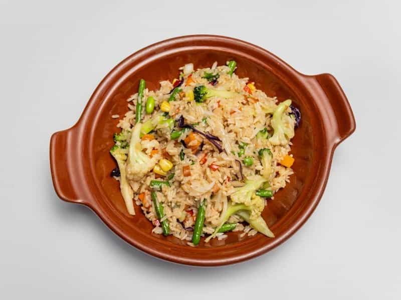 Vegetable Fried Rice 素菜炒饭