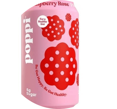 Poppi (Raspberry Rose) Sparkling Prebiotic Soda