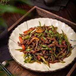 Shredded Beef w. Green Pepper