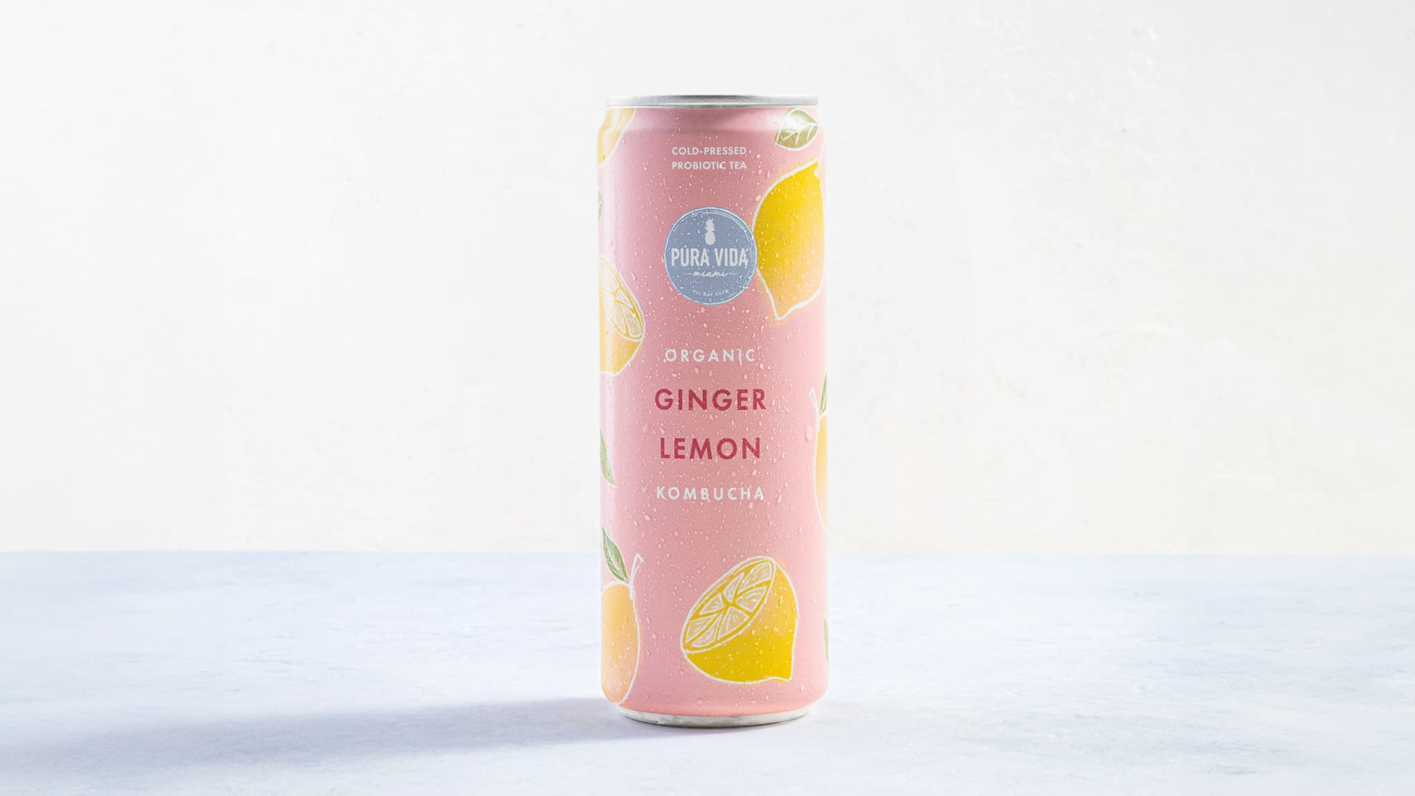 GINGER LEMON KOMBUCHA