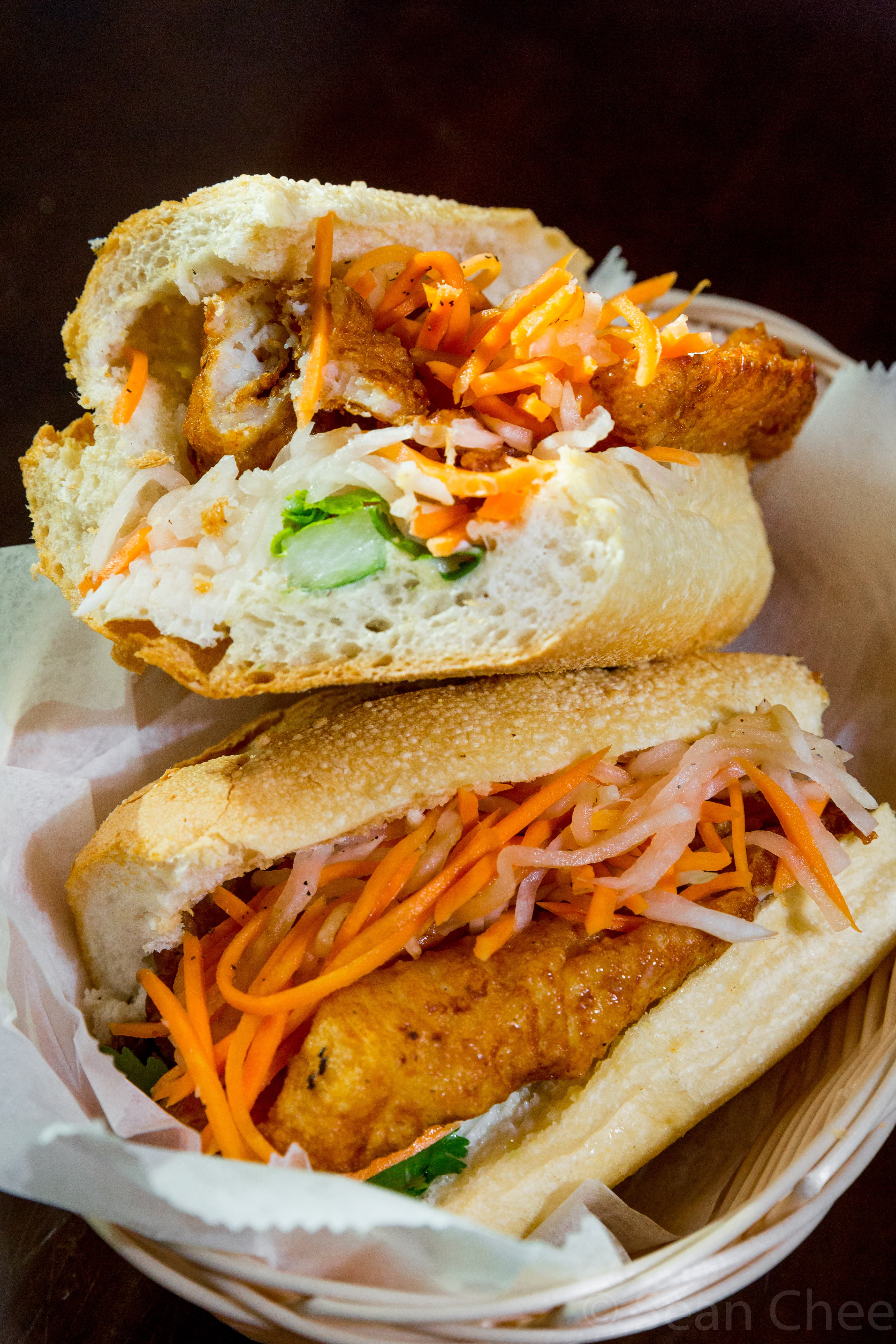Beer Battered Fish Banh Mi