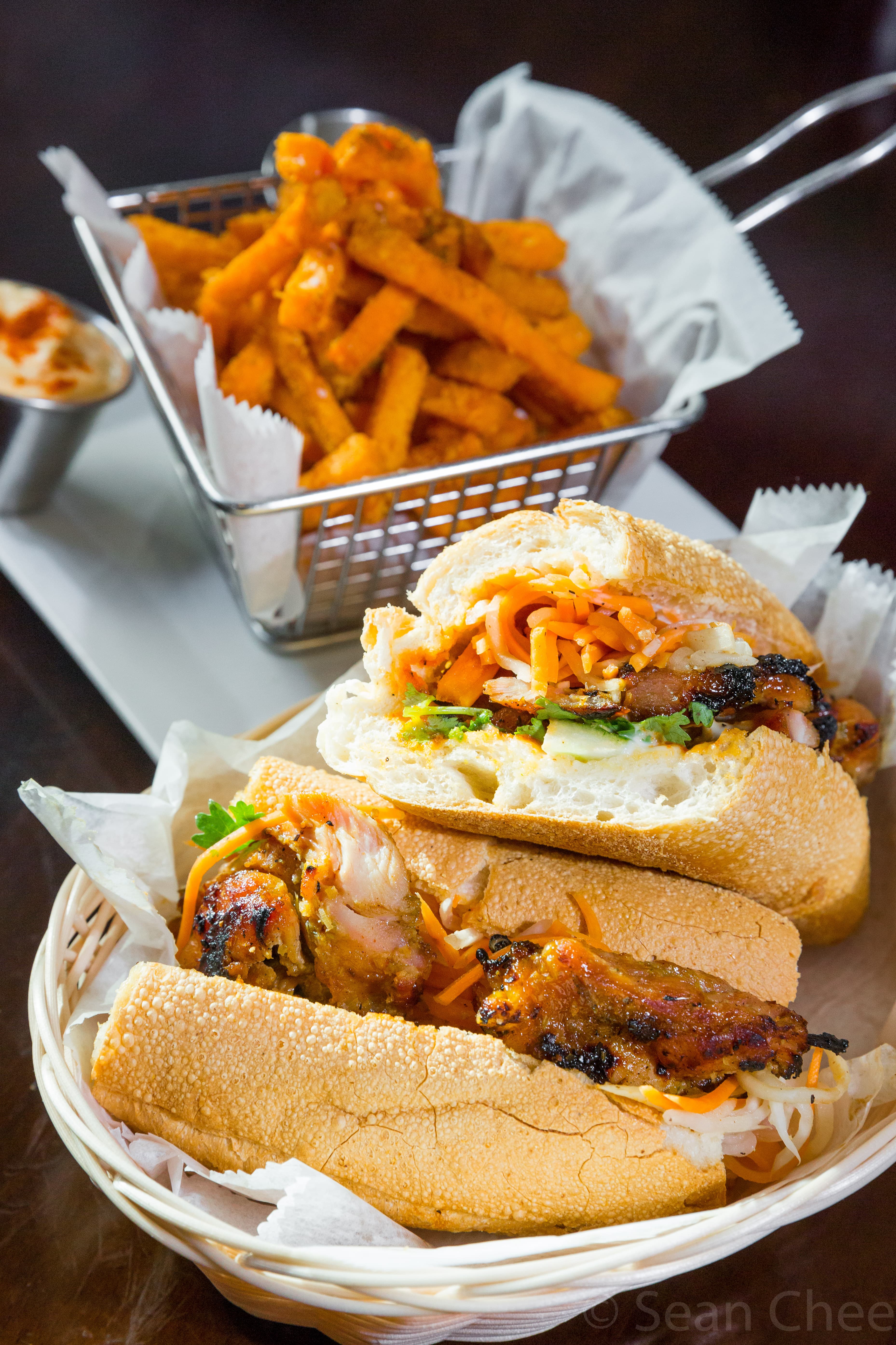 Lemongrass Chicken Banh Mi