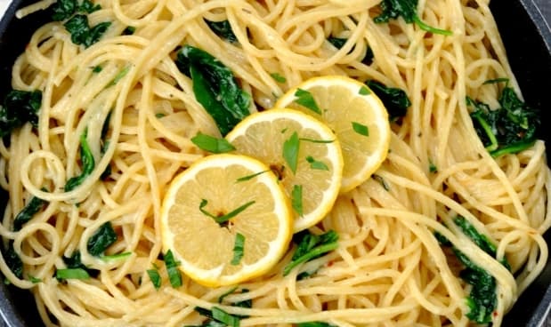 Classic Lemon Spaghetti