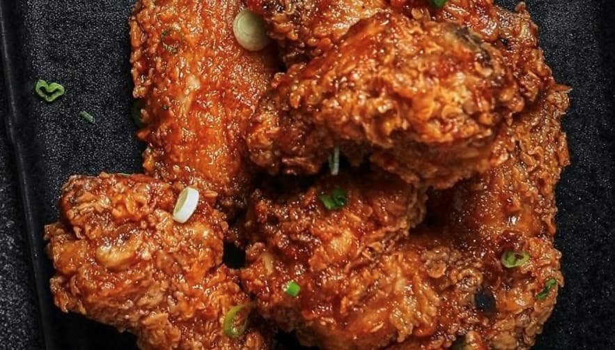 Korean Mango Habanero Wings