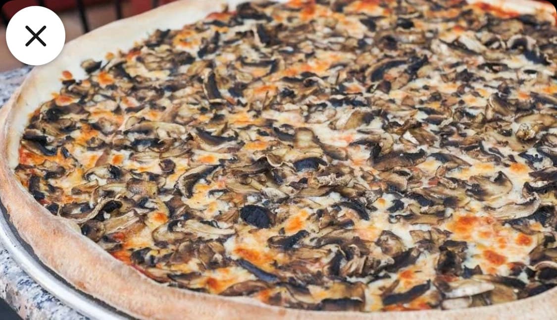 Mushrooms Pizza Pie