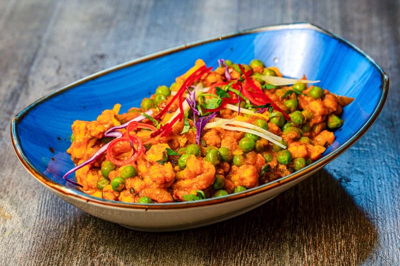 Bhuni Gobi Mutter