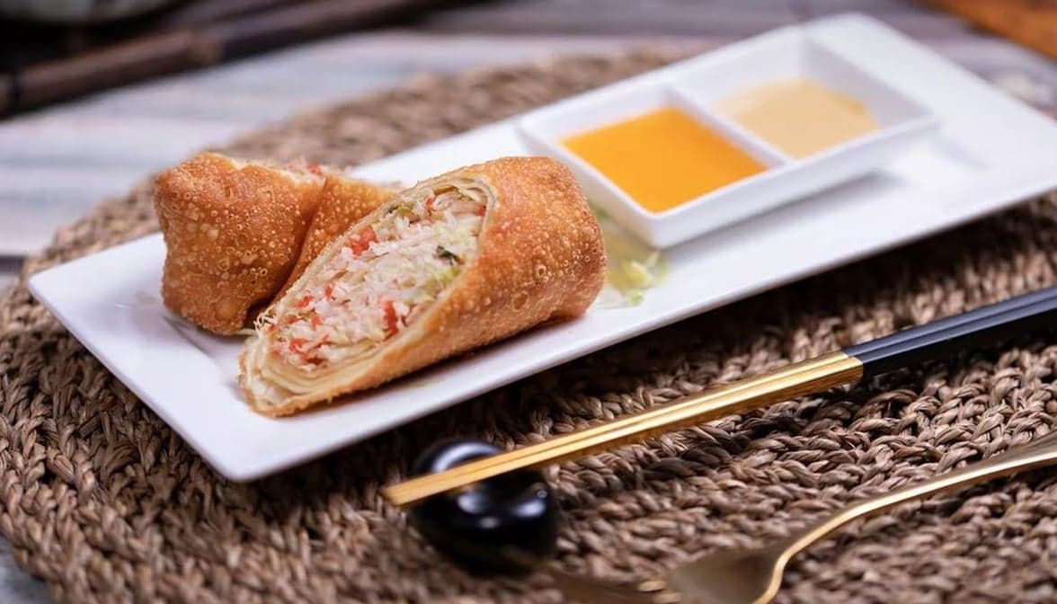 Ted's Roasted Pork Egg Roll