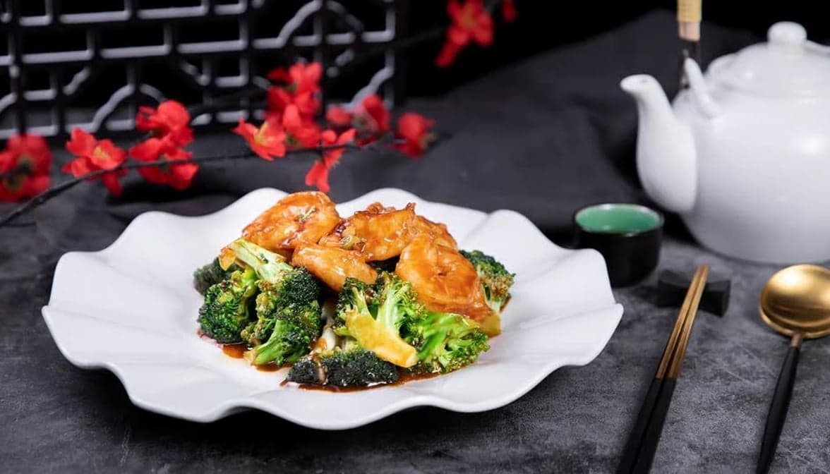 Jumbo Shrimp w. Broccoli