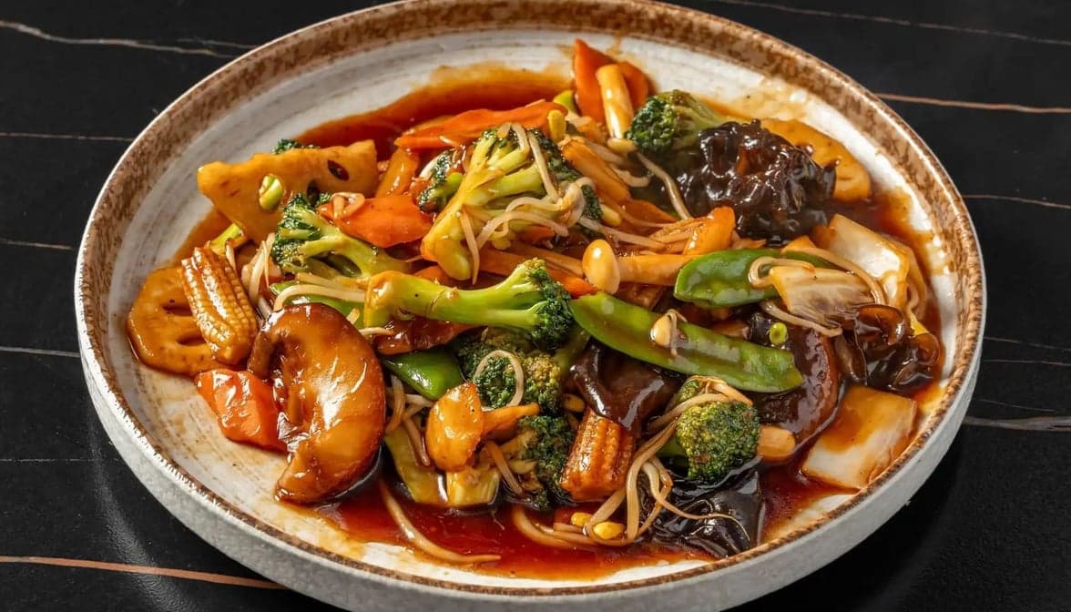 Vegetable in Brown Sauce