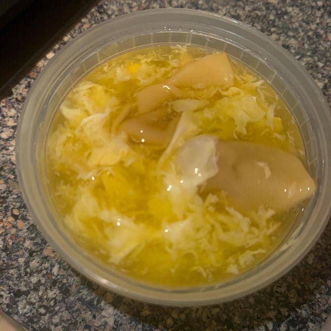 Wonton Egg Drop Soup