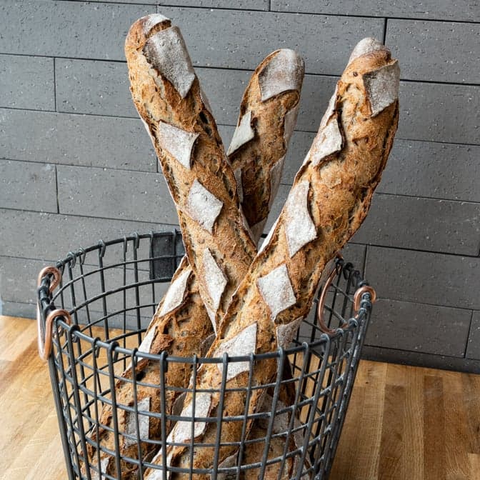 Buckwheat Baguette