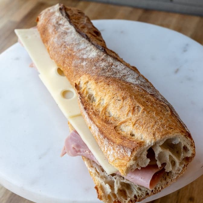Jambon Beurre sandwich