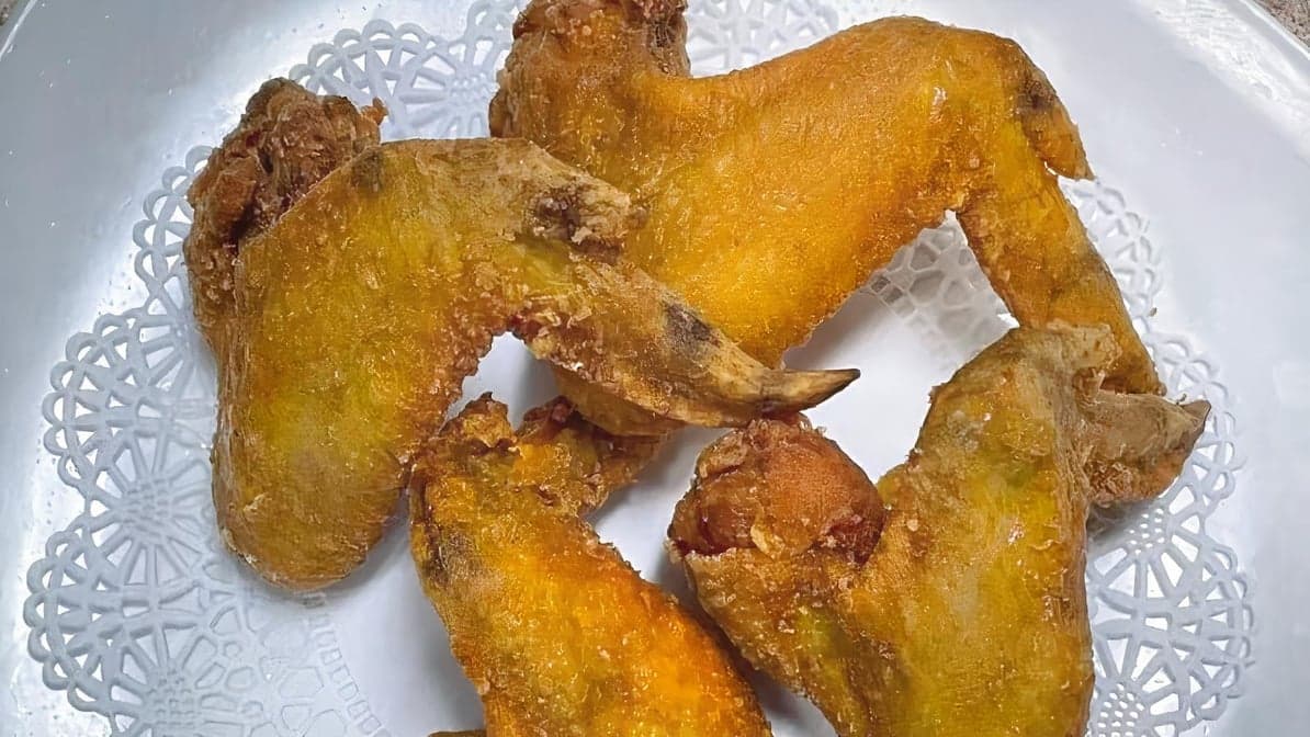 Fried Chicken Wings Lunch