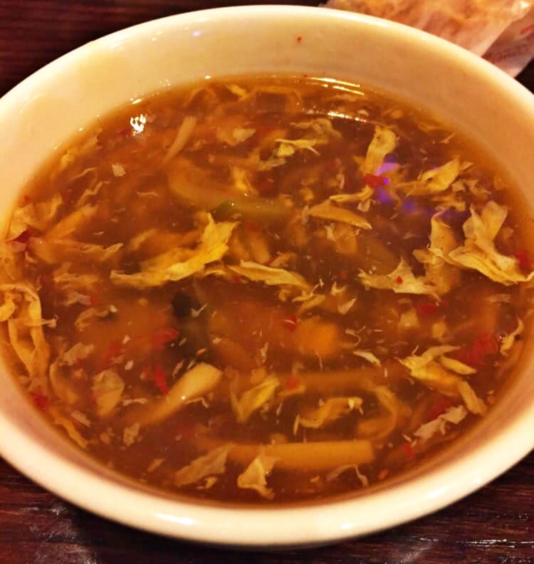 Veggie Hot and Sour Soup