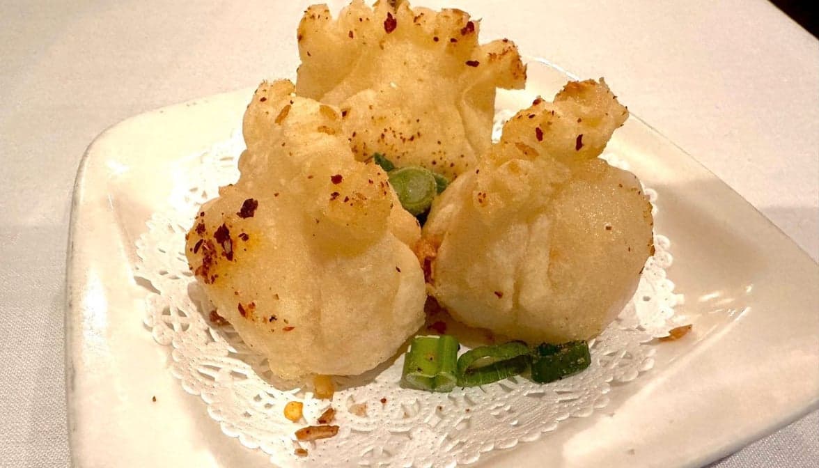 Salt & Pepper Shrimp Dumplings