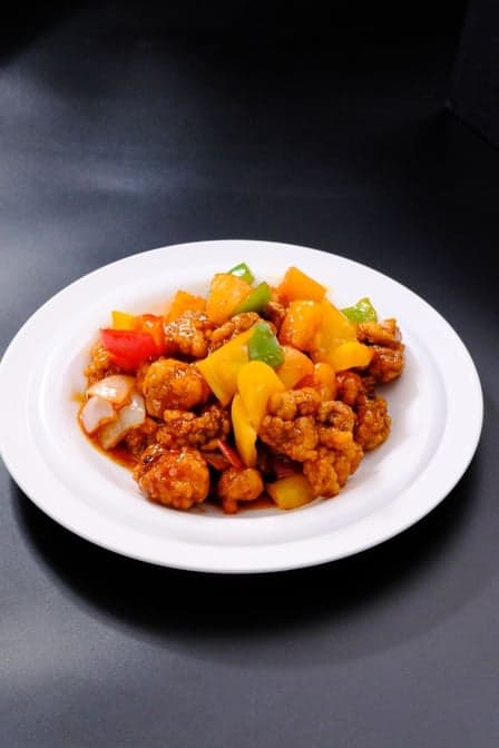 Sweet & Sour Pork W. Pineapple