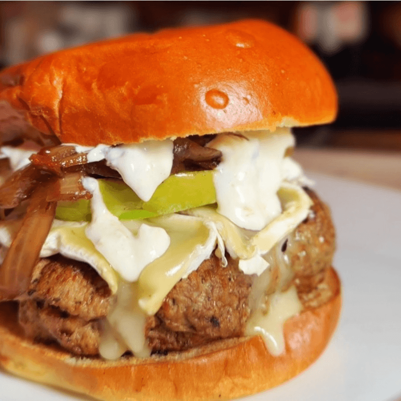 Apple Turkey Burger