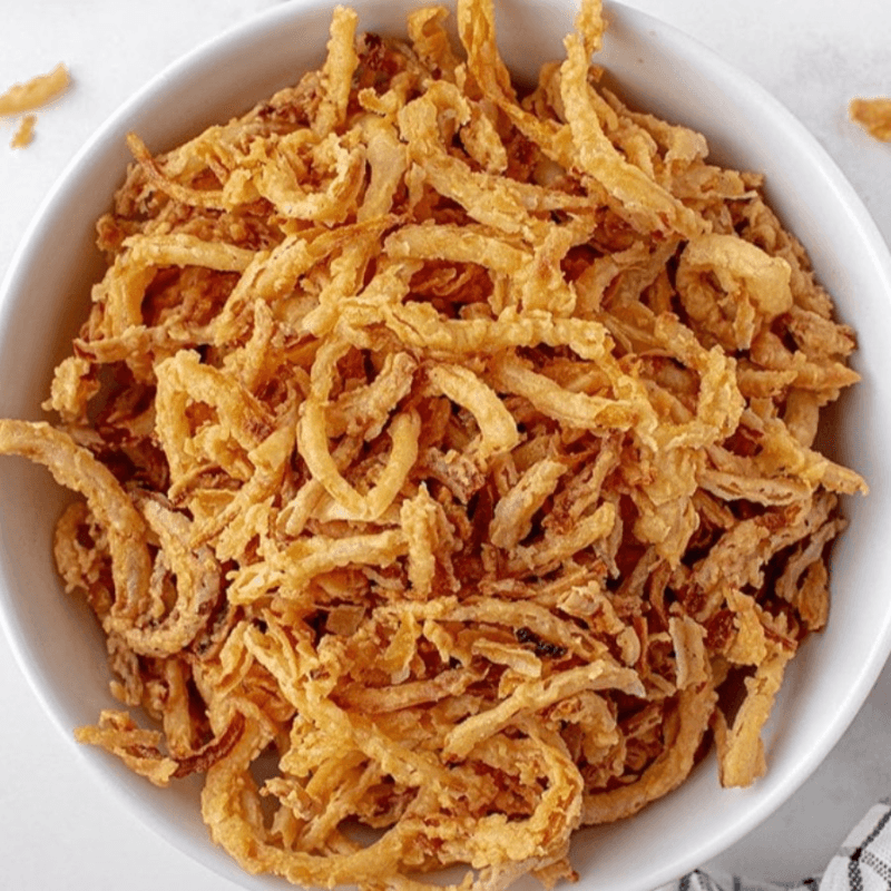 Crispy Shoe String Onions