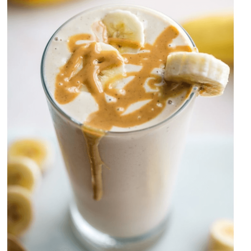Peanut Butter Banana Milkshake